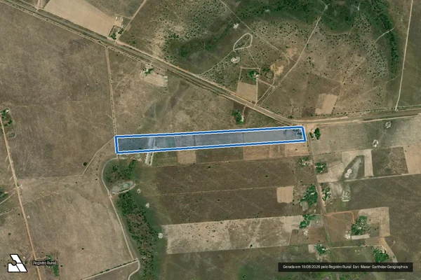 Imagem de satélite de TD LOTE 105 SITIO AZUL PARC 1 - TD  Lote 105 Parc 1 em Boa Vista - RR