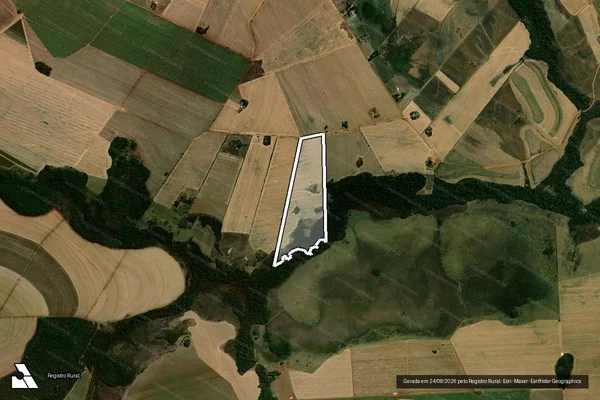 Imagem de satélite de Lote 35 ? Assentamento Lagoa do Bonfim - Lote 35 em Perolândia - GO