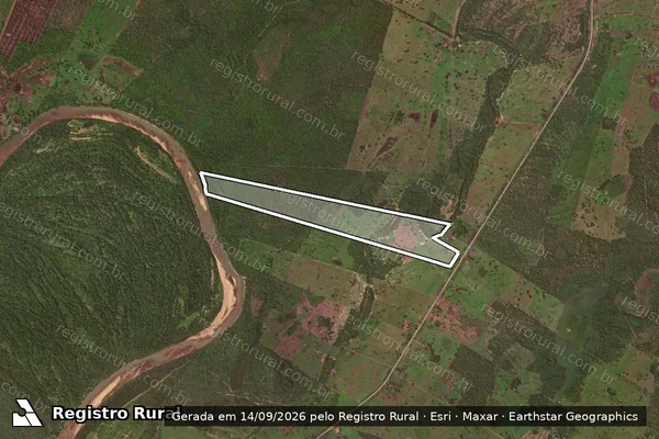 Imagem de satélite de LOTE 12, PA CARACOL