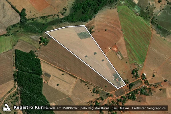 Imagem de satélite de LOTE 76 - PROJETO DE ASSENTAMENTO CANUDOS / LOTE 76 - P.A. CANUDOS
