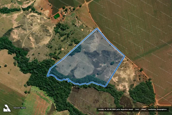 Imagem de satélite de FAZENDA ÁGUA LIMPA DO PARAÍSO - Gleba A em Carmo do Paranaíba - MG
