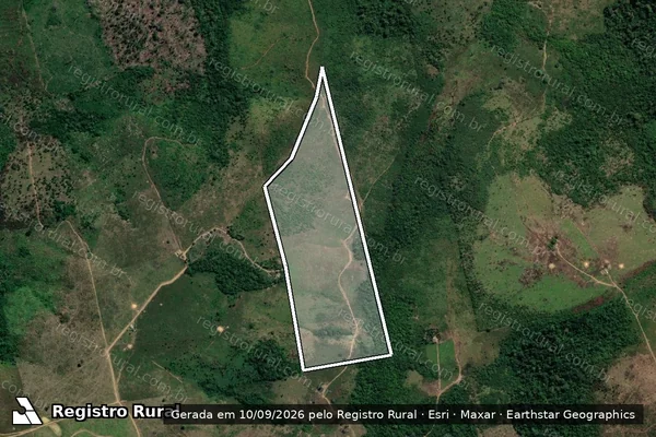 Imagem de satélite de SÍTIO BOA ESPERANÇA- GLEBA ARURI 2-T