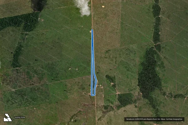 Imagem de satélite de Fazenda Chapada - Parte 4 em Colniza - MT