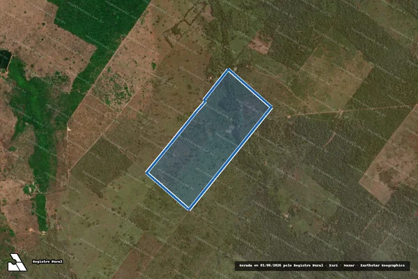 Imagem de satélite de P.A CENTRO DA MATA - LOTE 63 - Parte 1 em Conceição do Araguaia - PA