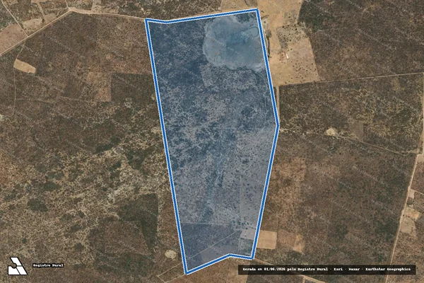 Imagem de satélite de PITOMBEIRA DATA MAMONAS - Parte 1 em Caridade do Piauí - PI