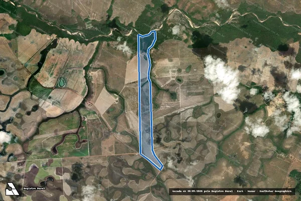 Imagem de satélite de Fazenda São Lucas Desm - FAZENDA SãO LUCAS III em Boa Vista - RR