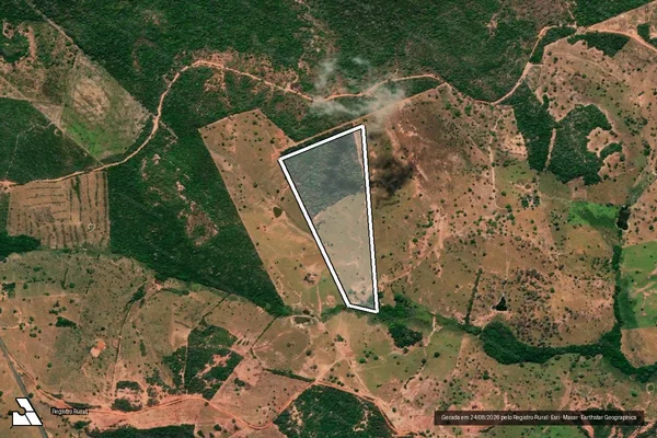 Imagem de satélite de FAZENDA CASA NOVA E FEIJÃO - Parte 1 em Amarante do Maranhão - MA