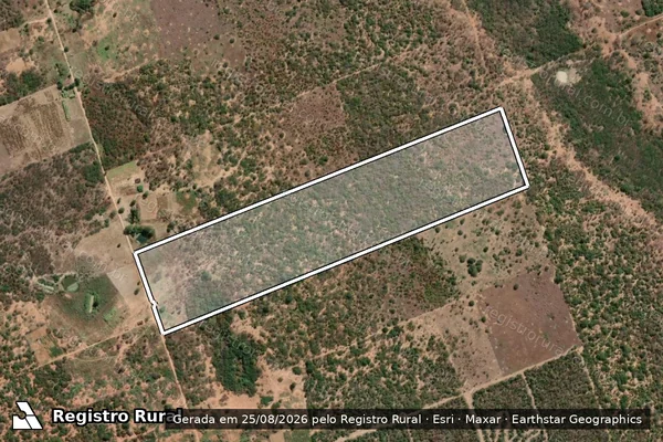 Imagem de satélite de Fazenda São Lourenzo - Parcela 29 em Sebastião Laranjeiras - BA