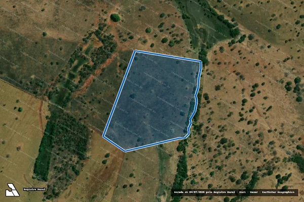 Imagem de satélite de FAZENDA PAULISTA - Gleba B em Paranaíba - MS