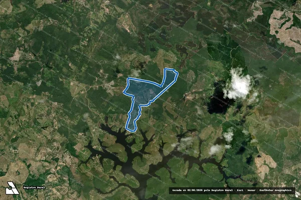 Imagem de satélite de FAZENDA PEDRA BRANCA - Parte 1 em Camaçari - BA