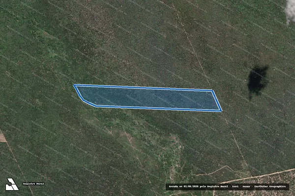 Imagem de satélite de Projeto de Assentamento Nova Olinda? Lote 60 - Parte 1 em Caiçara do Norte - RN