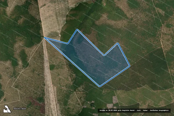 Imagem de satélite de FAZENDA SANTA ANA - Parte 02 em Urbano Santos - MA