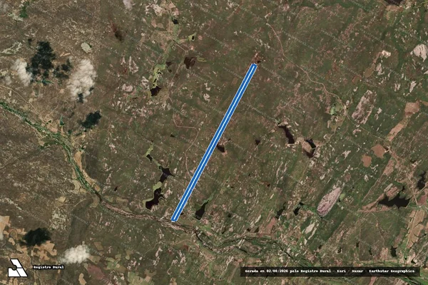 Imagem de satélite de FAZENDA FLORESTA - GLEBA_17 em Quixeramobim - CE