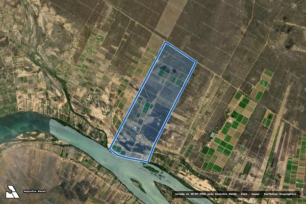 Imagem de satélite de FAZENDA SANTA MARIA - Parte 2 em Lagoa Grande - PE