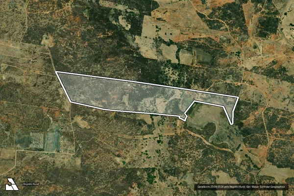 Imagem de satélite de SITIO LOGRADOURO - Parcela 1 em Pau dos Ferros - RN