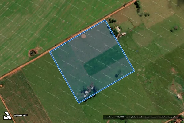 Imagem de satélite de Casulo Santa Rosa ? Lote 11 - Lote 11 em Anaurilândia - MS