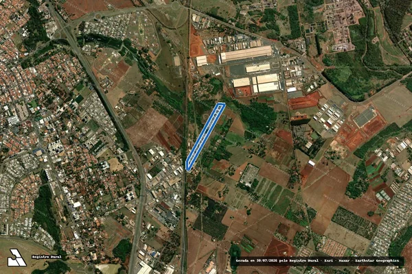 Imagem de satélite de SITIO TAIUVA - Parte 1 em Paulínia - SP