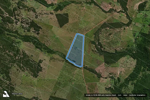 Imagem de satélite de Fazenda Lambari - Fazenda Lambari ? Gleba A em Corguinho - MS