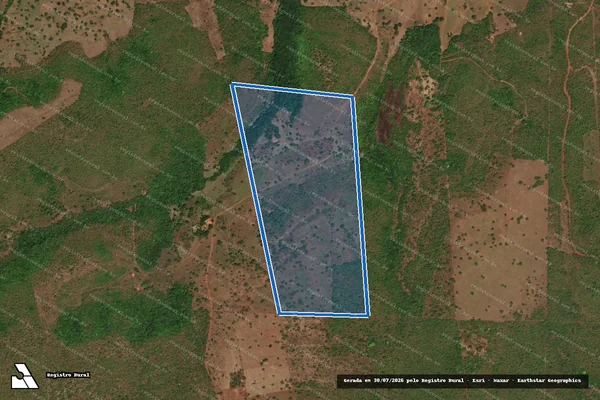 Imagem de satélite de LOTE 16, PA SERRA DO TAQUARUÇU em Palmas - TO