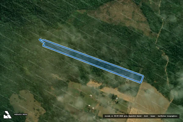 Imagem de satélite de LOTE N° 203-C - Lote 203-C-A em Marialva - PR