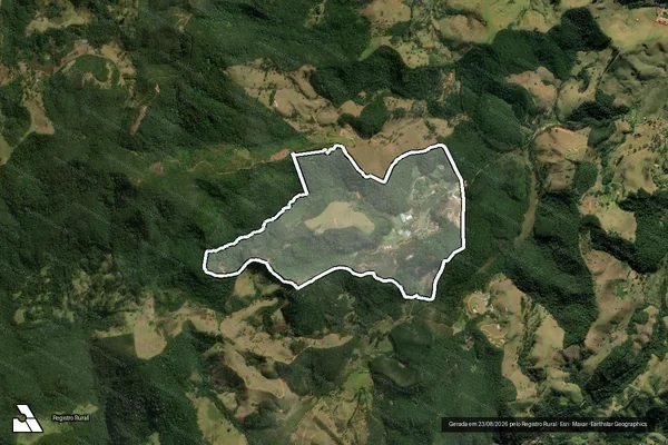 Imagem de satélite de FAZENDA NOSSO RECANTO - FAZENDA NOSSO RECANTO em Sapucaí-Mirim - MG