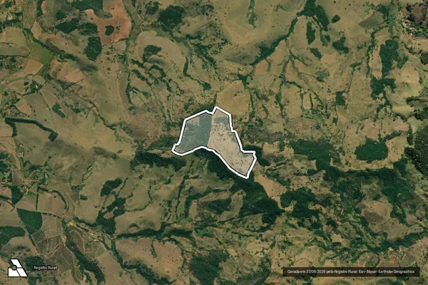 Imagem de satélite de Fazenda Muquem - Fazenda Muquem em Itanhandu - MG