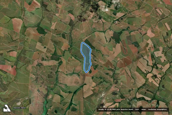 Imagem de satélite de Fazenda Guanabara - Parte 2 em José Bonifácio - SP