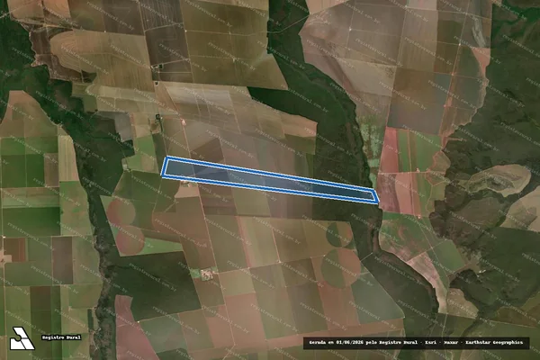 Imagem de satélite de FAZENDA CATITU em Nova Ubiratã - MT