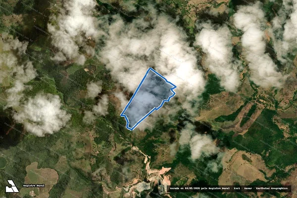Imagem de satélite de FAZENDA ÁGUA BELA - Parte 1 em Barra do Choça - BA