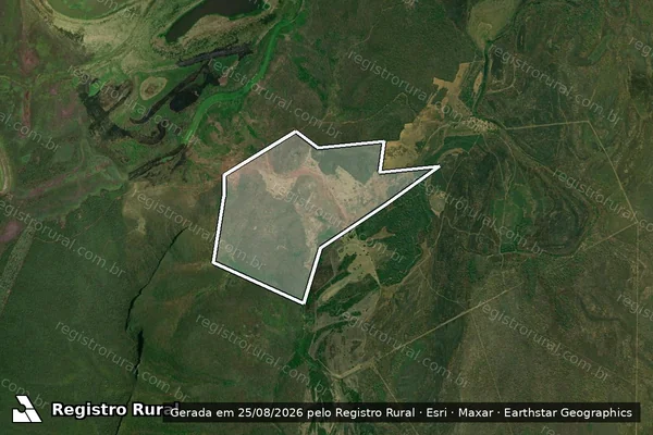 Imagem de satélite de Fazenda Campo Daouly - Campo Daouly em Ladário - MS