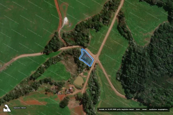 Imagem de satélite de Fazenda Santa Terezinha da Fartura em Pato Branco - PR