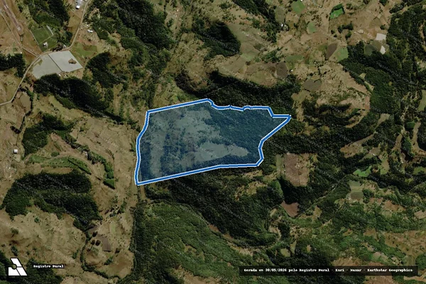 Imagem de satélite de Fazenda Morro Agudo  - Parte 1 em São Joaquim - SC