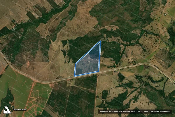 Imagem de satélite de FAZENDA PAULISTA V em Jaciara - MT