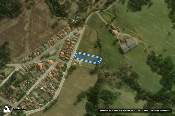 Imagem de satélite de TERRENO CAMPO ALEGRE - Lote 7 em Campo Alegre - SC
