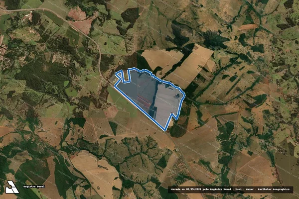 Imagem de satélite de Fazenda Vargem Grande em Bela Vista de Goiás - GO