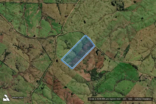 Imagem de satélite de FAZENDA GUABIJU SEDE - GLEBA 03 em Arroio Grande - RS
