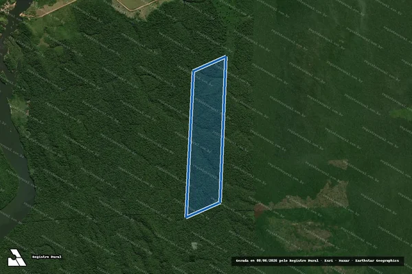 Imagem de satélite de MARCIO APARECIDO ALVES DE OLIVEIRA - GLEBA POMBAS / MARCIO APARECIDO ALVES DE OLIVEIRA - GLEBA POMBAS