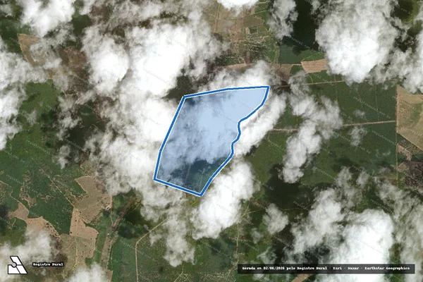 Imagem de satélite de FAZENDA SOL NASCENTE IV - Parte 1 em Morro do Chapéu - BA
