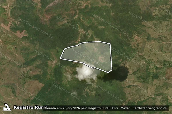 Imagem de satélite de FAZENDA BONANZA / 01 em Macarani - BA