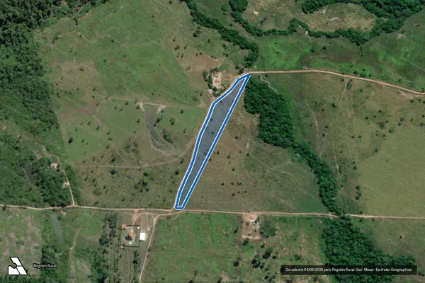 Imagem de satélite de PA SÃO PAULO DAS CACHOEIRAS - LOTE 62-A - 02 em Breu Branco - PA