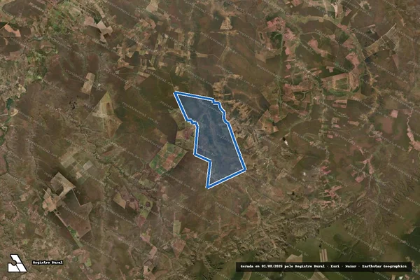Imagem de satélite de FAZENDA MARAJÓ IV - Parte 4 em Parnaguá - PI