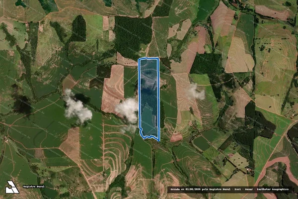 Imagem de satélite de Fazenda Cinco Marcos ? Lote nº 118 - Fazenda Cinco Marcos ? Lote nº 118 em Janiópolis - PR