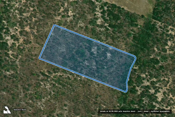 Imagem de satélite de Projeto de Assentamento Pedro Ezequiel de Araújo - Lote 482 - 001 em Ipanguaçu - RN