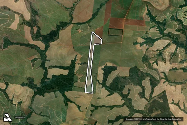 Imagem de satélite de Sítio Cioldin - PARTE 1 em Mombuca - SP