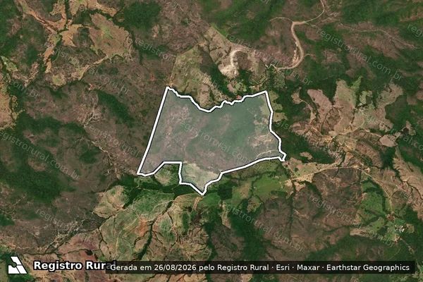 Imagem de satélite de Fazenda Corrego Rico - Parte 1 em Planaltina - GO