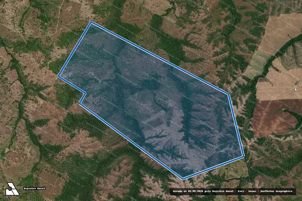 Imagem de satélite de JUNÇÃO DE PARTE DOS LOTES_ nºs 10-D, 10-C e 10, DO LOTº PEQUIZEIRO GL. 04 em Couto Magalhães - TO