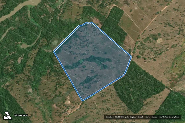 Imagem de satélite de Fazenda Canadá - PARTE 3 em Santa Luzia - MA