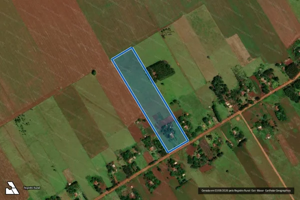 Imagem de satélite de Projeto de Assentamento Itamarati I ? CUT - LOTE 239 em Ponta Porã - MS