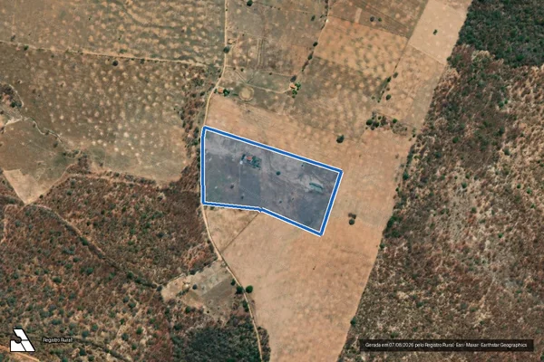 Imagem de satélite de Fazenda Lagoinha / Parte 1