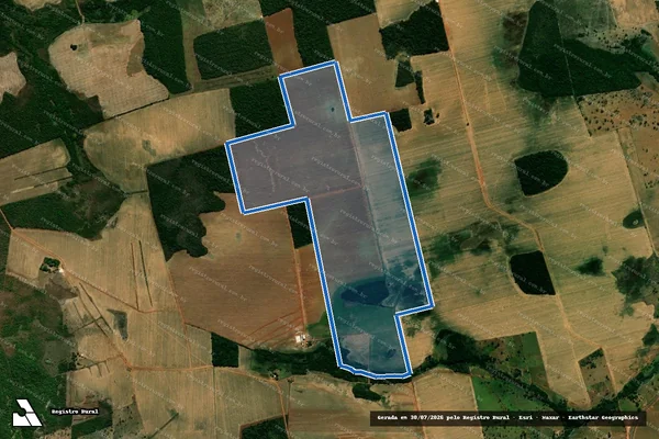 Imagem de satélite de LOTE-08 - LOTE-08 em Canabrava do Norte - MT